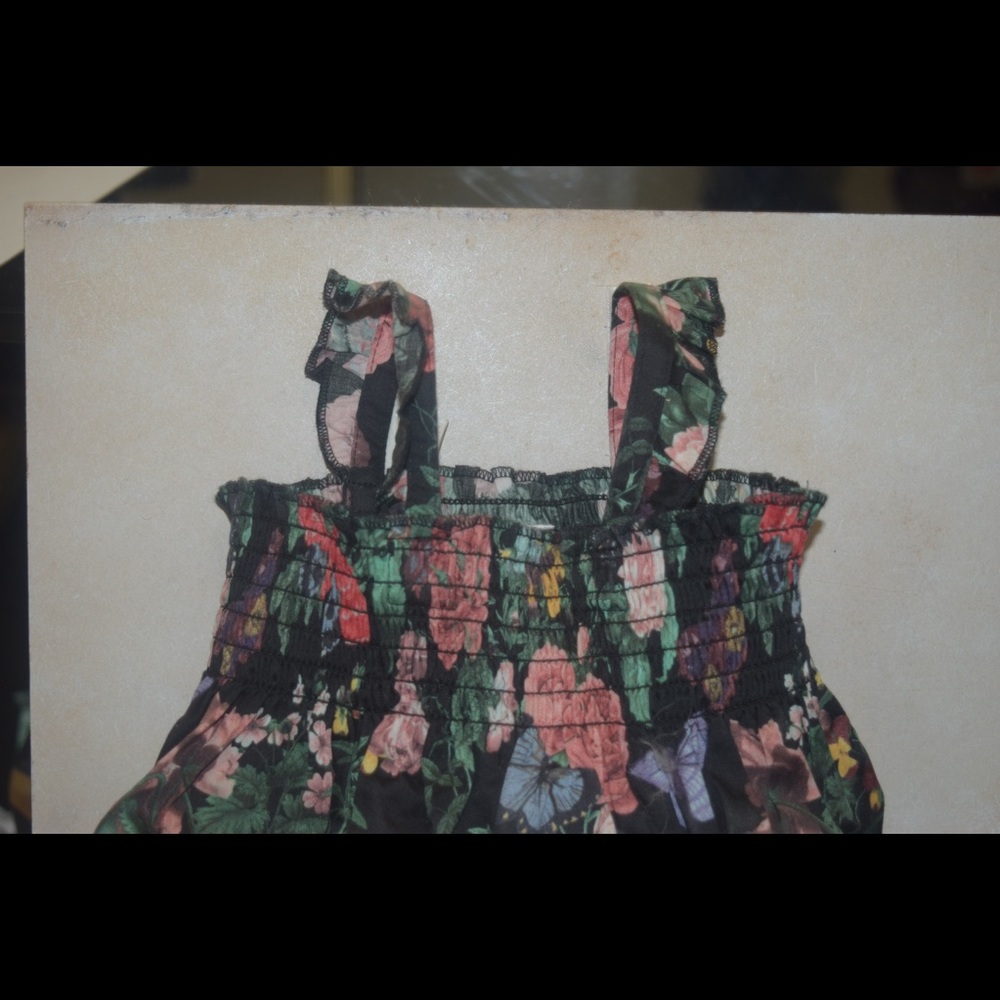 Floral jumper little girls